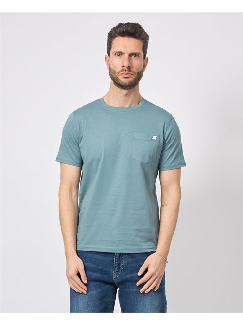 T-shirt uomo Sigur K-way con taschino K-WAY | K31368W-SIGURH04