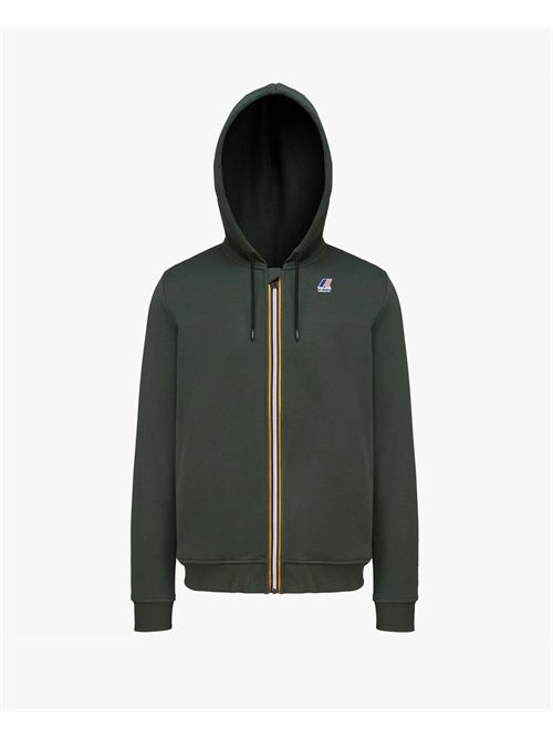 Felpa unisex Arnel di K-way con cappuccio K-WAY | K4115ZW-ARNELWMR