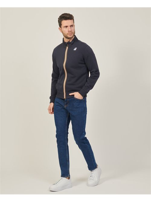Felpa Augur di K-way in misto cotone K-WAY | K41225W-AUGURK89