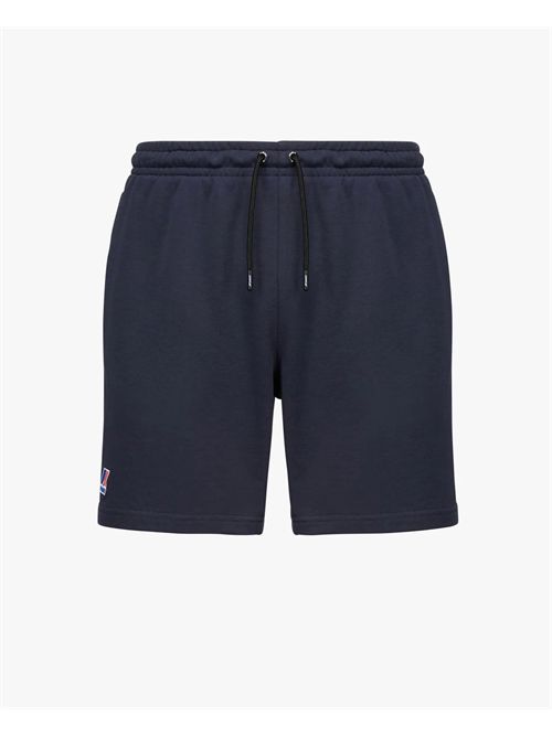 Bermuda uomo K-way con logo sull'orlo K-WAY | K51225W-DORIANK89