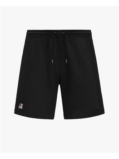 Bermuda uomo K-way con logo sull'orlo K-WAY | K51225W-DORIANUSY