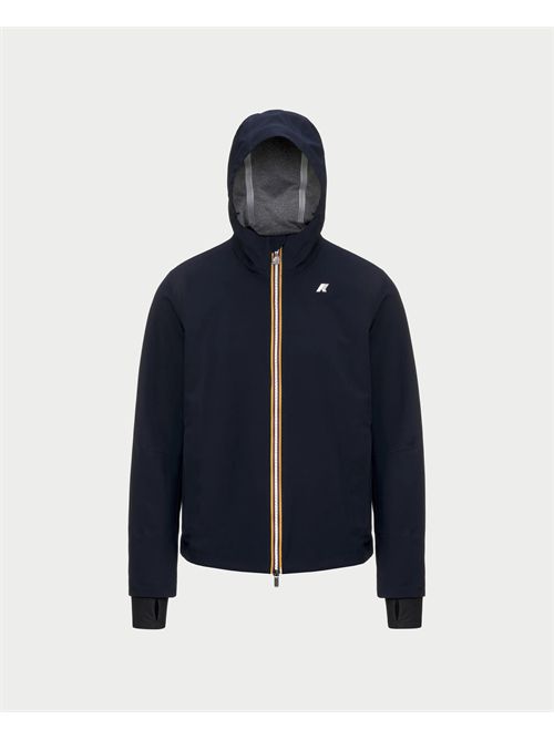 Giacca corta K-way Jacko con cappuccio e logo K-WAY | K5123GW-JACKOK89