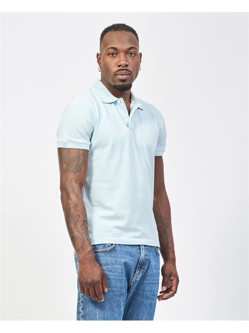 Polo homme K-way Amedee en piqué stretch K-WAY | K5127BW-AMEDEE121