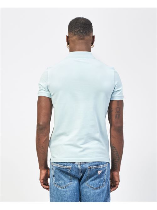 Polo homme K-way Amedee en piqué stretch K-WAY | K5127BW-AMEDEE121