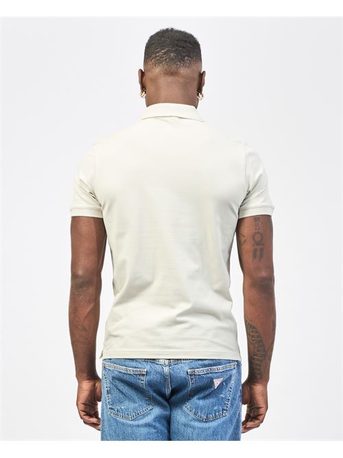 Polo homme K-way Amedee en piqué stretch K-WAY | K5127BW-AMEDEE634
