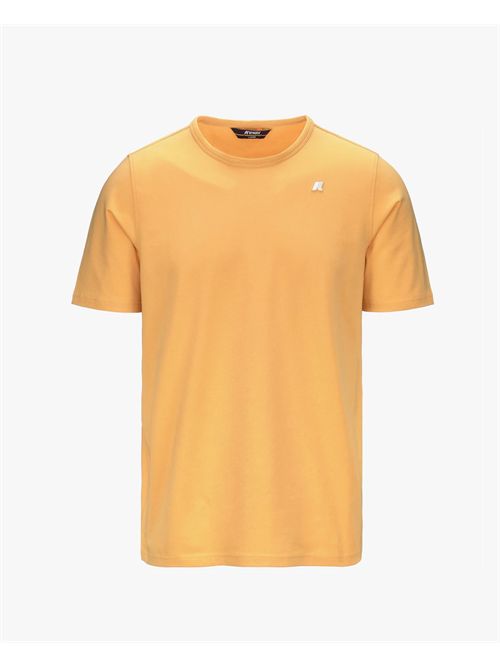 Adame K-way T-shirt with silicone logo K-WAY | K71349W-ADAMEWBV
