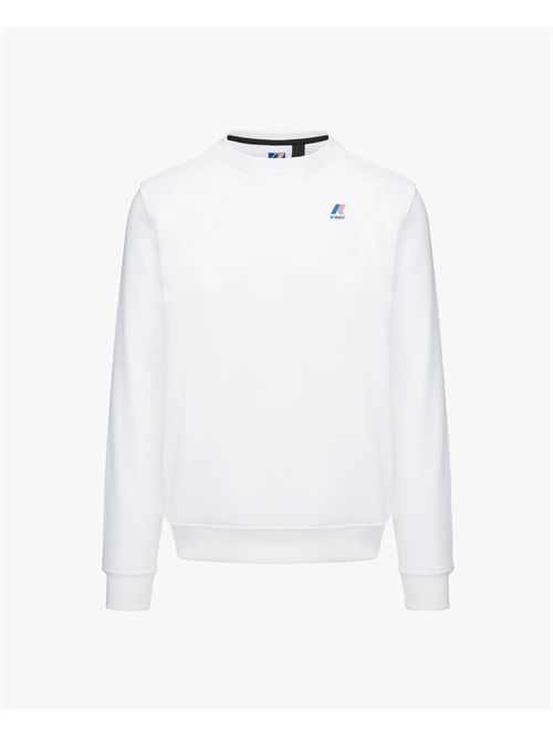 Felpa unisex Auguste di K-way in misto cotone K-WAY | K8122PW-AUGUSTE001