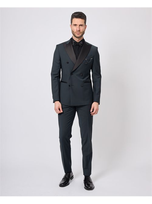 Smoking uomo Lebole doppiopetto con revers a lancia LEBOLE | A1408-6141290019