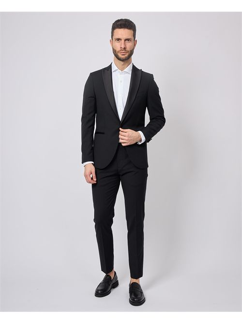 Abito nero slim fit Mulish monopetto MULISH | AB213-ZANTERASONERO