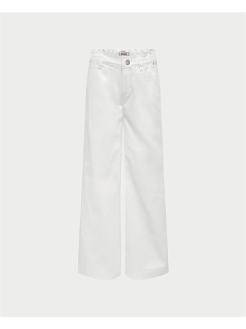 Jeans bianco a gamba ampia Only Kids ONLY | 15313135WHITE