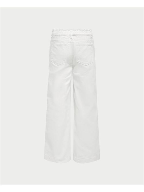 Jeans bianco a gamba ampia Only Kids ONLY | 15313135WHITE