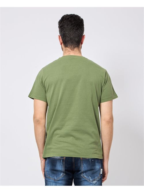 T-shirt uomo Refrigue con taschino in petto REFRIGUE | 2816M00108MILITARY