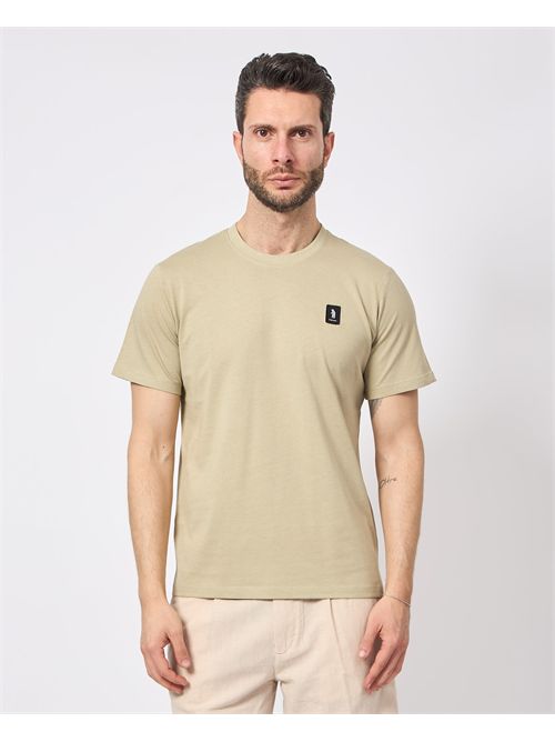 T-shirt uomo Refrigue con patch logata REFRIGUE | 2816M00158GREIGE