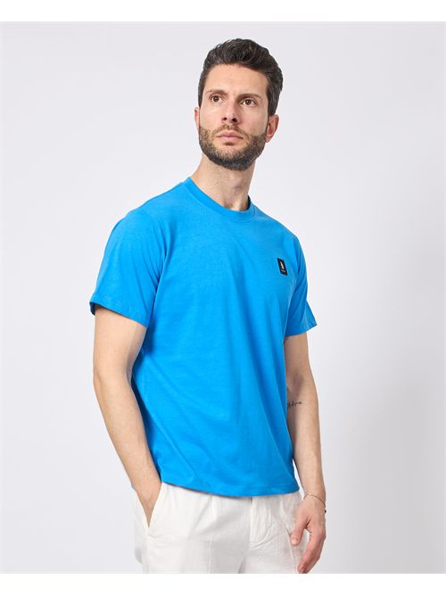 T-shirt uomo Refrigue con patch logata REFRIGUE | 2816M00158INDIGO