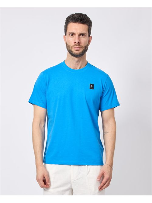T-shirt uomo Refrigue con patch logata REFRIGUE | 2816M00158INDIGO