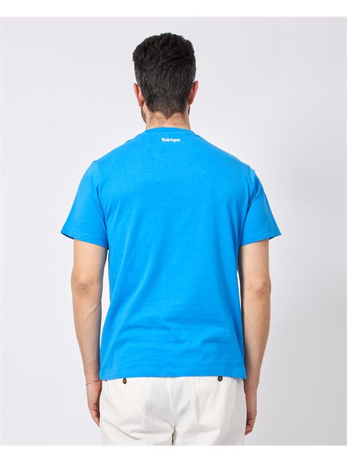 T-shirt uomo Refrigue con patch logata REFRIGUE | 2816M00158INDIGO
