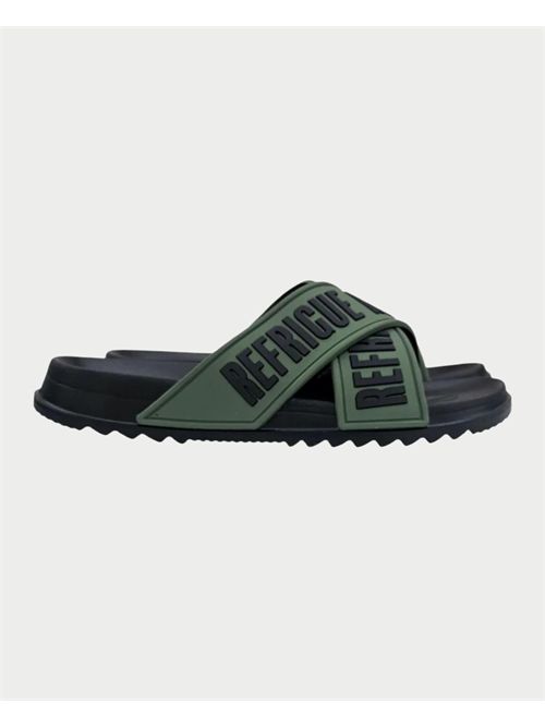 Ciabatte uomo Refrigue con fascie incrociate REFRIGUE | 925-ARONMILITARY