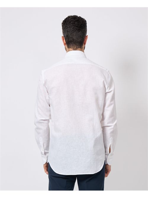 Camicia uomo Sette/Mezzo in misto lino SETTE/MEZZO | 2800-TS2376001