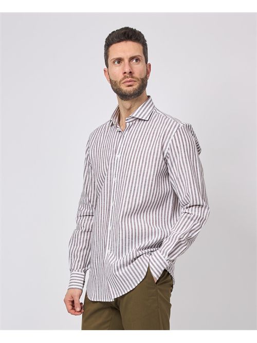 Camicia uomo Settemezzo in lino SETTE/MEZZO | 2800-TS2378004