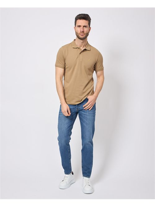 Polo uomo SetteMezzo in cotone a 2 bottoni SETTE/MEZZO | 3001CORDA