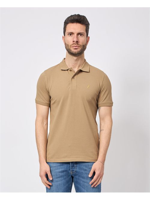 Polo uomo SetteMezzo in cotone a 2 bottoni SETTE/MEZZO | 3001CORDA