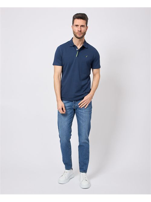 Polo uomo Sette/Mezzo in cotone SETTE/MEZZO | 3061NAVY