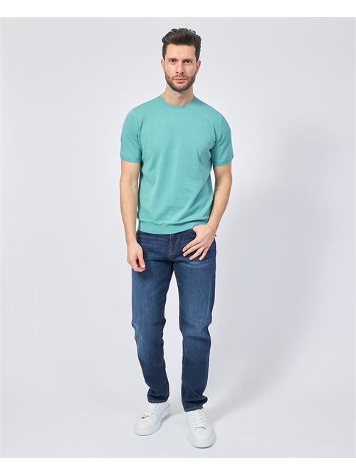 Sette/Mezzo basic crew neck cotton t-shirt SETTE/MEZZO | 651001VERDE