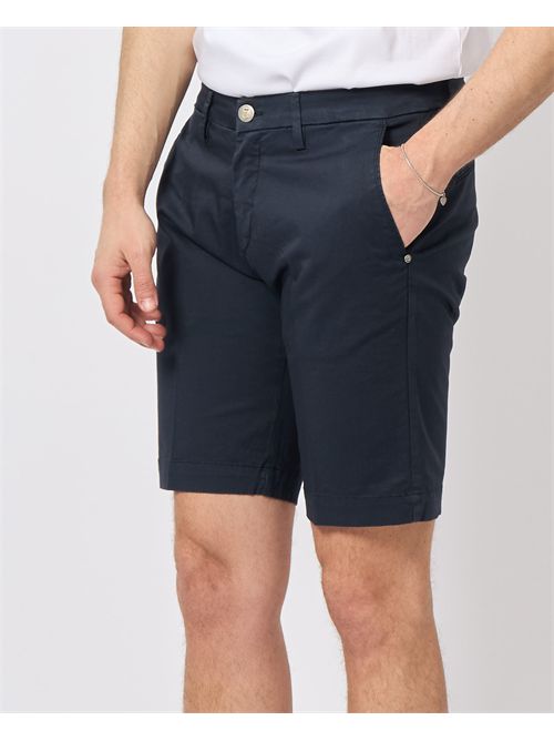 Settemezzo men's slim fit 4-pocket bermuda shorts SETTE/MEZZO | E98-8323B016