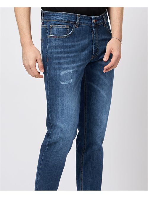 Jeans uomo Settemezzo a 5 tasche SETTE/MEZZO | PUMABLU