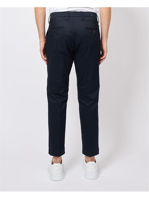 Pantaloni blu Sette/Mezzo con pinces e tirapancia SETTE/MEZZO | SECHI7178016
