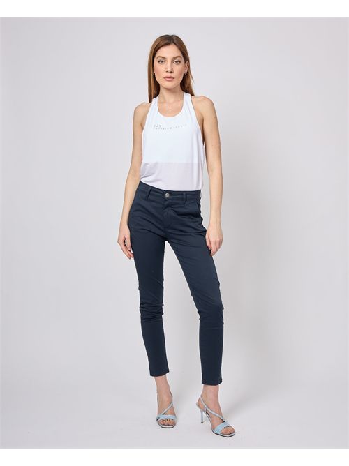 Pantaloni blu SetteMezzo slim fit SETTE/MEZZO | T.AMERICABLU