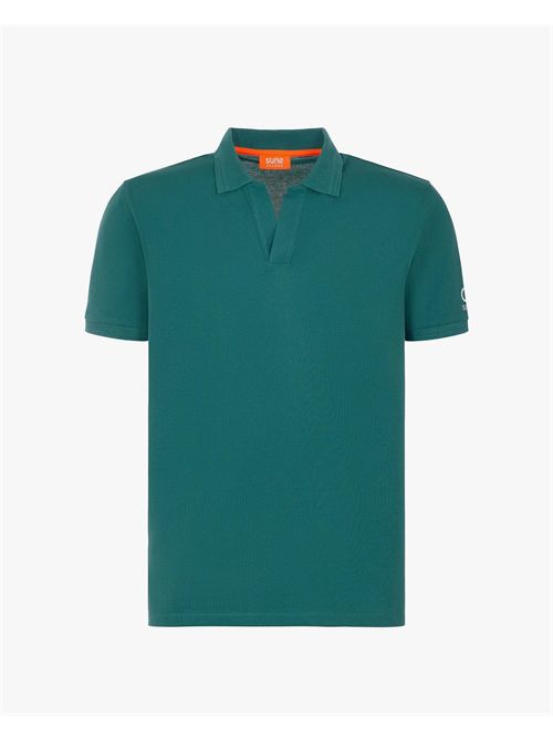 Suns Men's Polo Shirt Without Buttons SUNS | PLS51003UGREEN