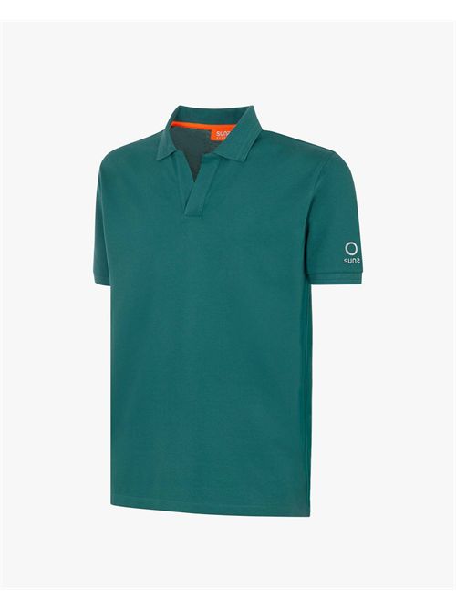 Suns Men's Polo Shirt Without Buttons SUNS | PLS51003UGREEN