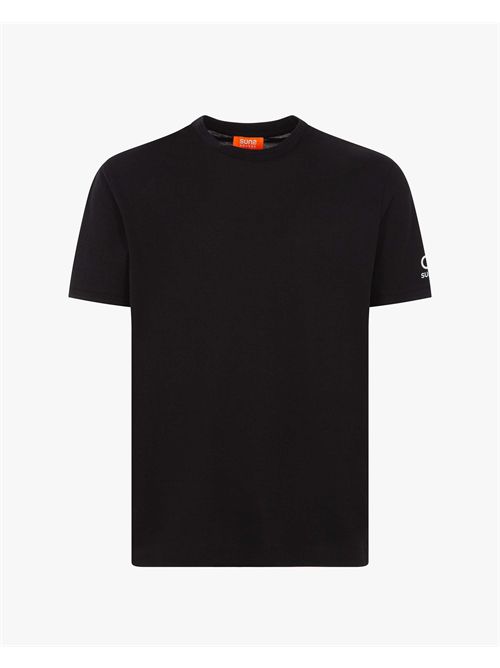 Paolo Label Men's T-shirt by Suns basic crew neck SUNS | TSS51002UBLACK