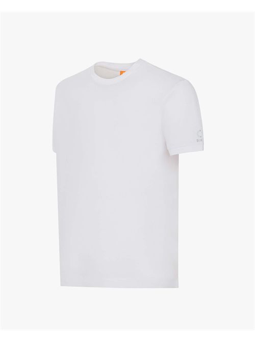 Paolo Label Men's T-shirt by Suns basic crew neck SUNS | TSS51002UWHITE
