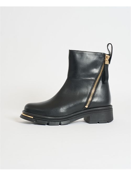 Albano women's leather ankle boots ALBANO | 2902NERO