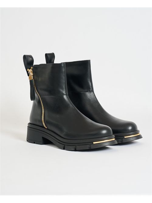 Albano women's leather ankle boots ALBANO | 2902NERO
