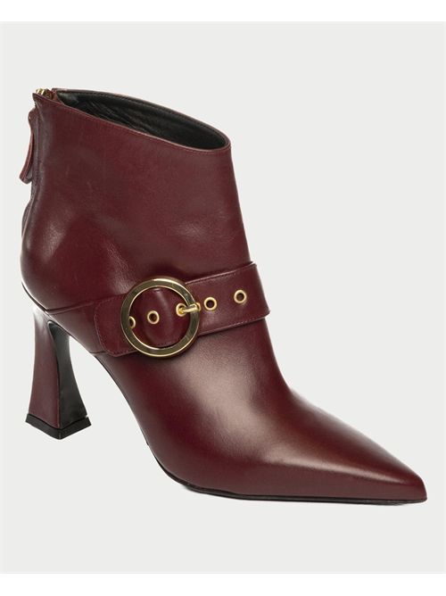 Albano women's low ankle boots with applique ALBANO | 2921BORDO