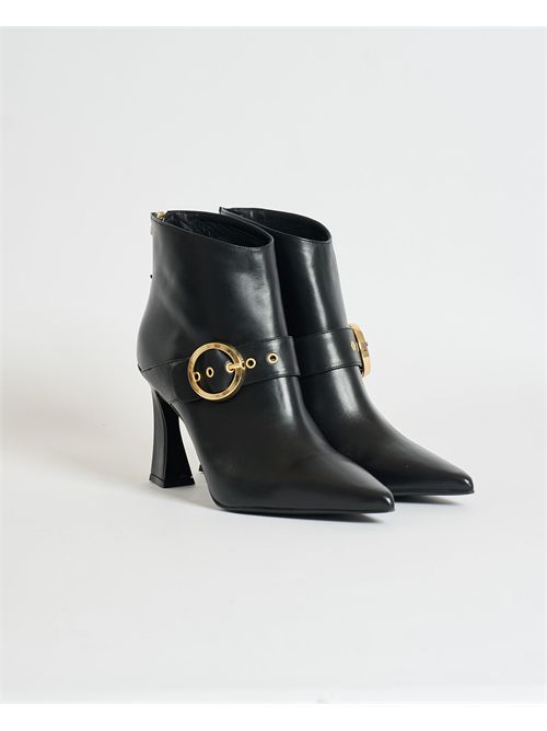 Albano women's low booties with embellishment ALBANO | 2921NERO