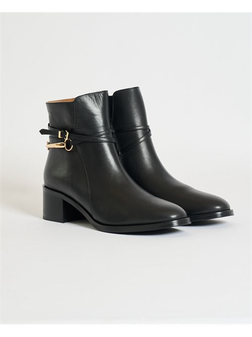 Albano women's low ankle boots with accessory ALBANO | 3007NERO