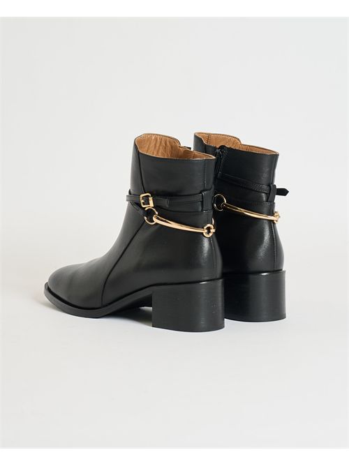 Albano women's low ankle boots with accessory ALBANO | 3007NERO