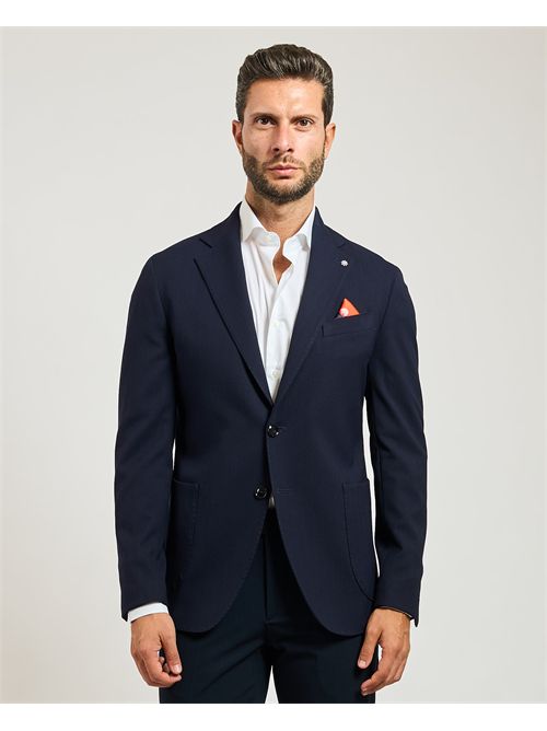 Veste croisée Bharnaba homme en mélange laine BHARNABA | GKS602-KURASHIUKIBLU