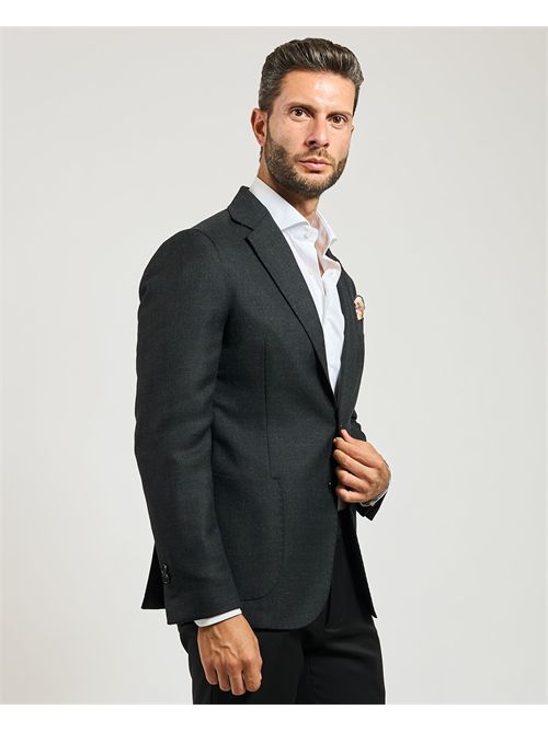 Veste croisée Bharnaba homme en mélange laine BHARNABA | GKS602-VIGANANTRACITE