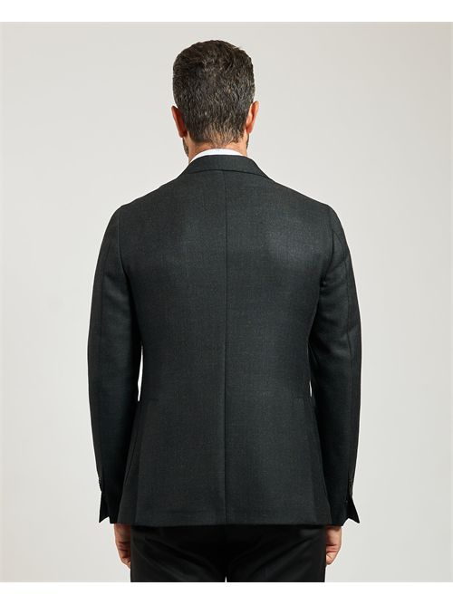 Veste croisée Bharnaba homme en mélange laine BHARNABA | GKS602-VIGANANTRACITE