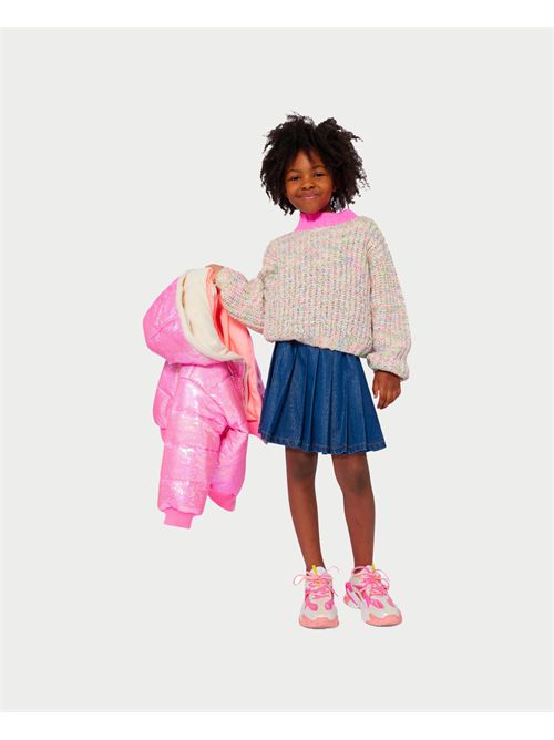 Gonna in denim Billieblush bambina plissettata BILLIEBLUSH | U21322Z10