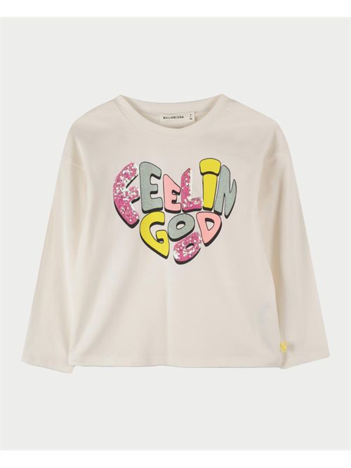 T-shirt bambina Billieblush con paillettes BILLIEBLUSH | U21424121