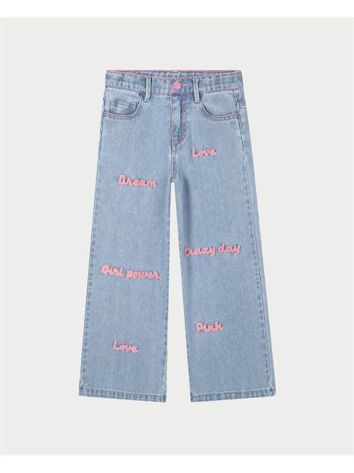 Jeans bambina Billieblush con ricami BILLIEBLUSH | U21591Z18
