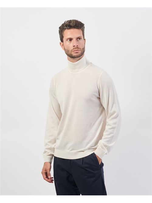 Maglione Musso uomo Boss bianco BOSS | 50468262131