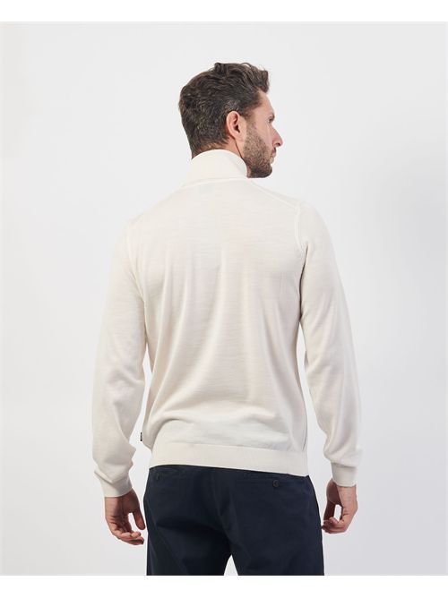 Maglione Musso uomo Boss bianco BOSS | 50468262131
