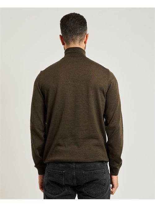 Maglione Musso uomo Boss verde BOSS | 50468262342